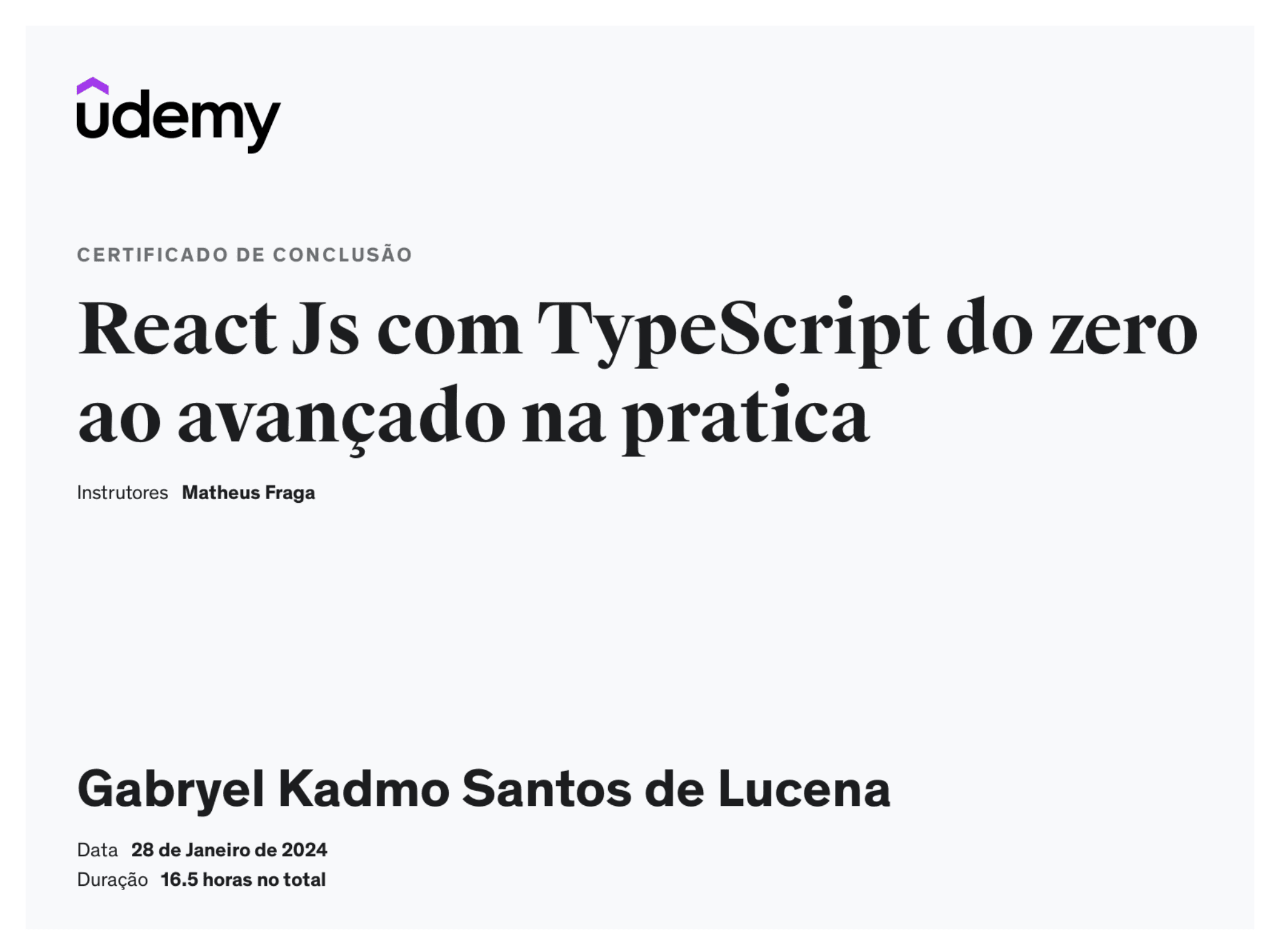 React.js com TypeScript