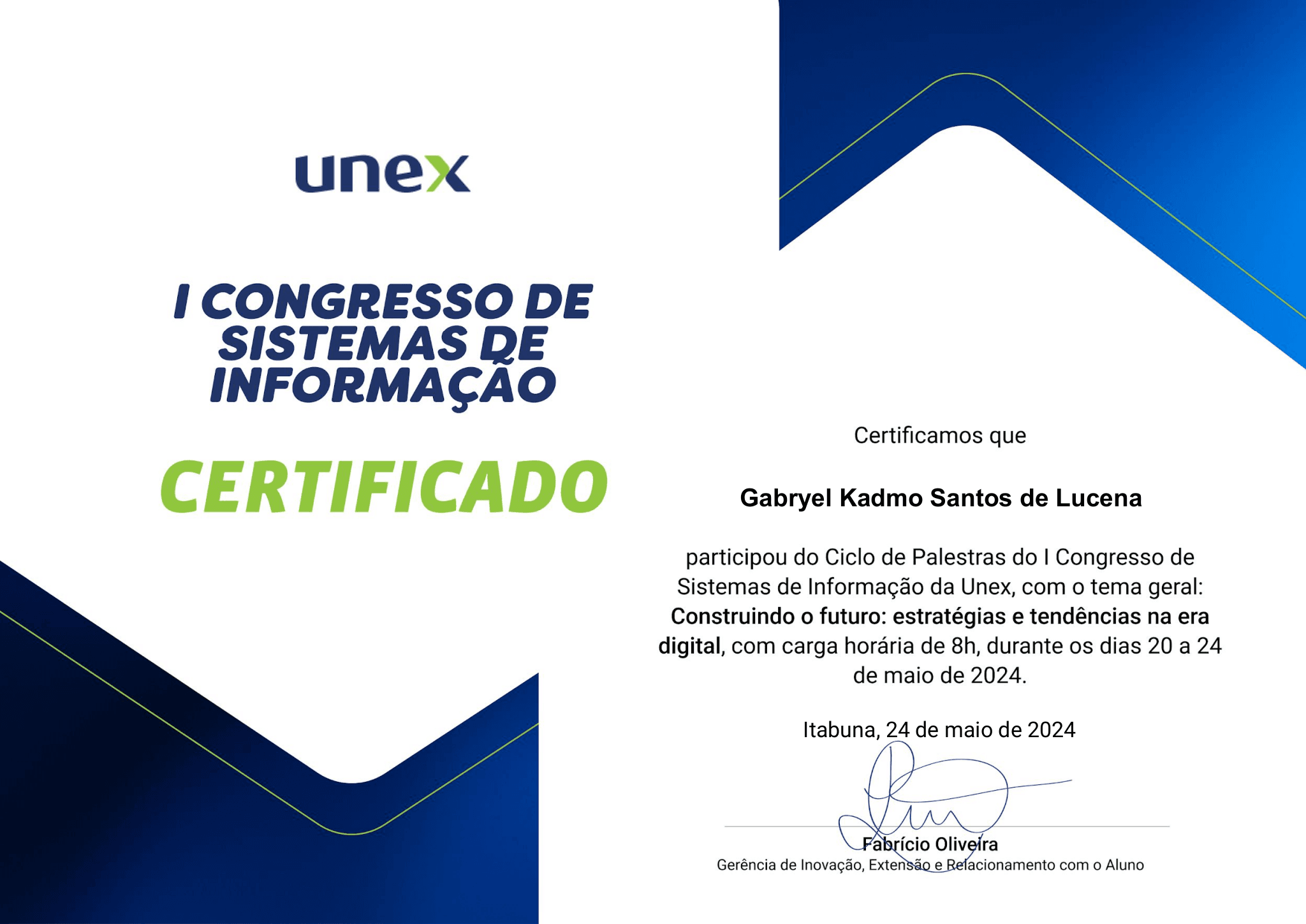 I Congresso de Sistemas de Informação
