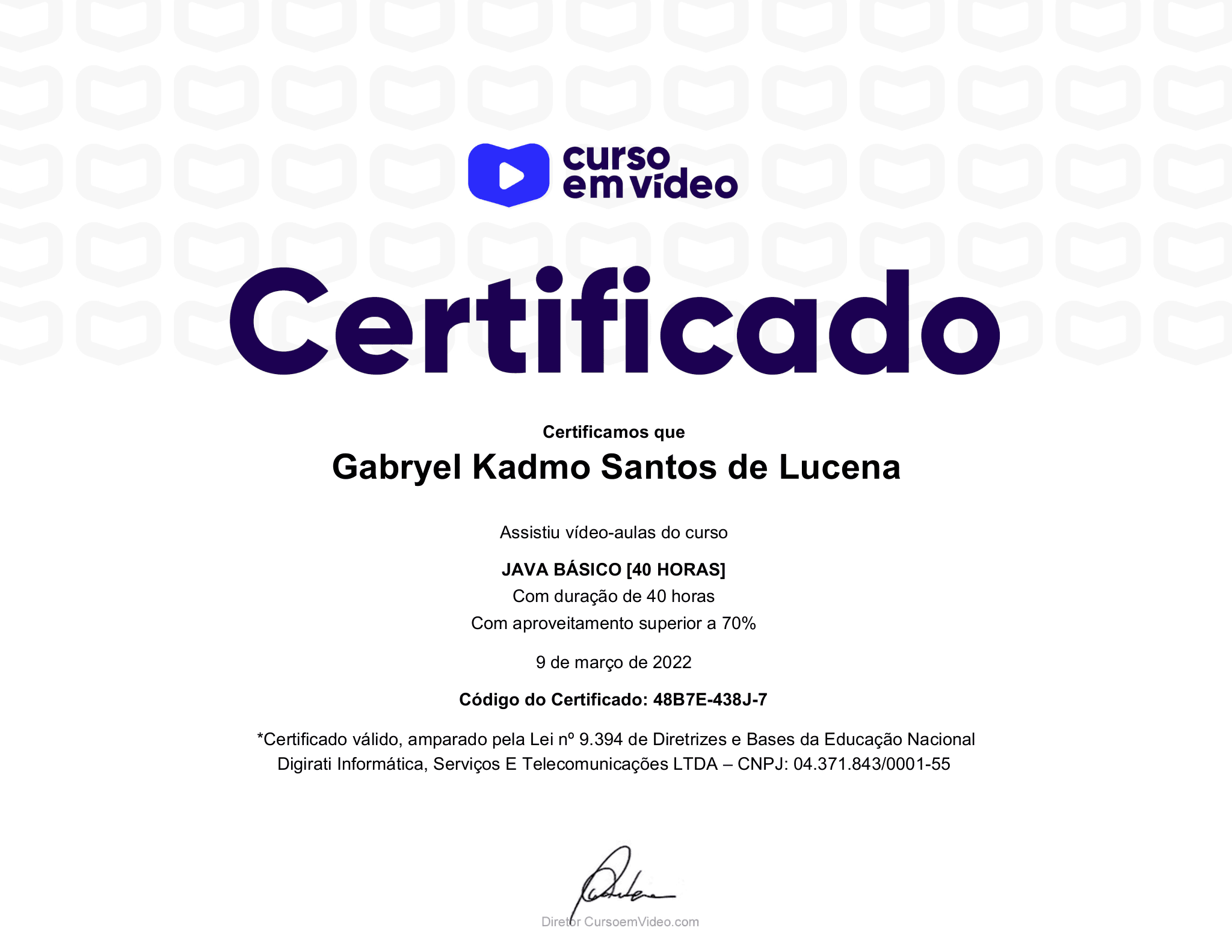 Java - Curso em Vídeo