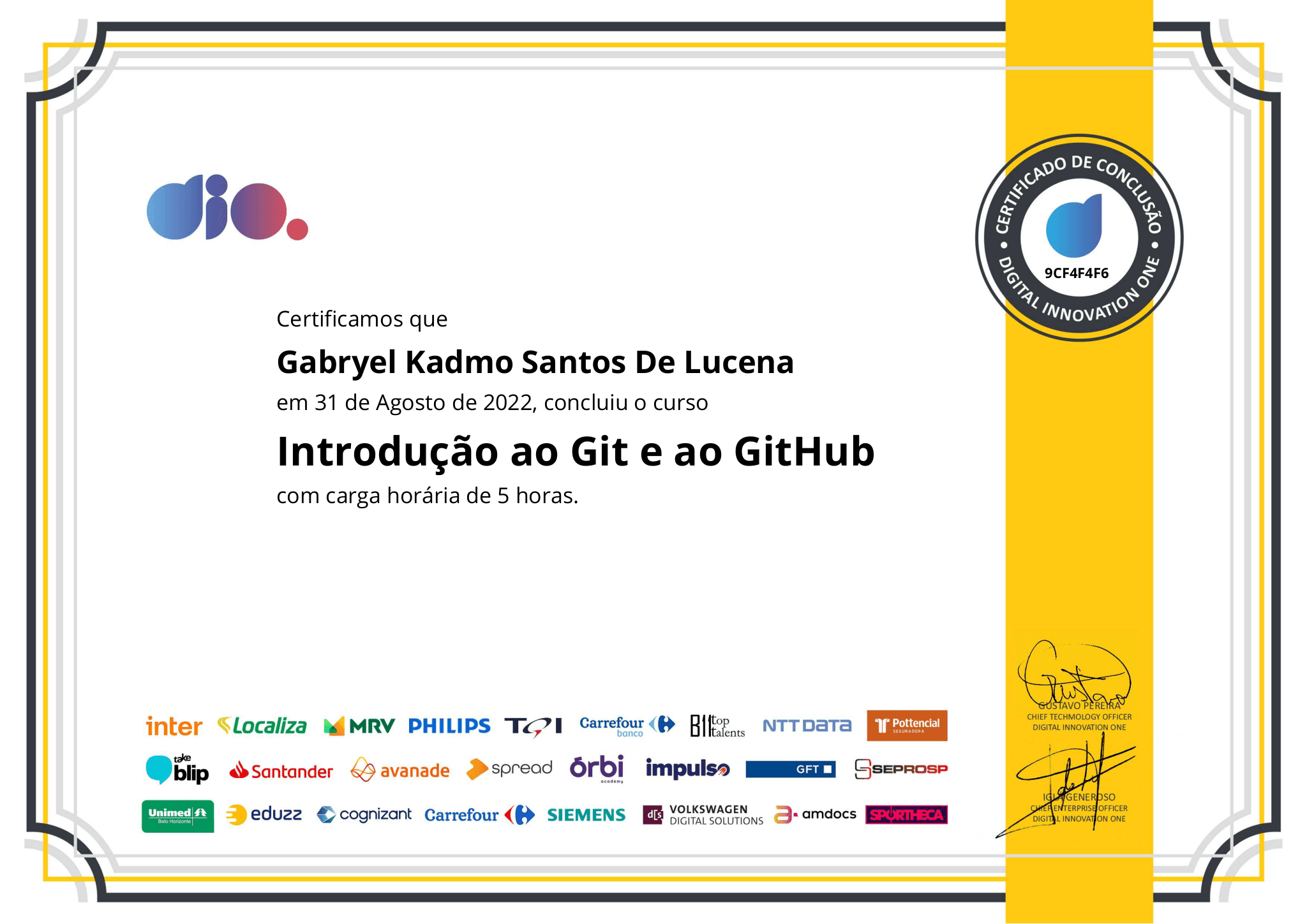 Certificado Git
